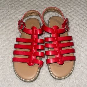 Red Sandals